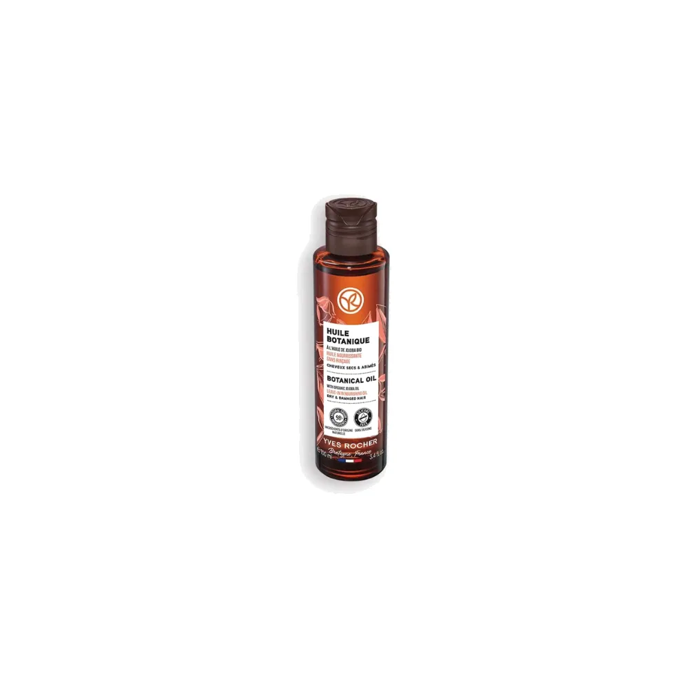 Yves Rocher Huile Botanique Cheveux Secs Et Abimés 100ml