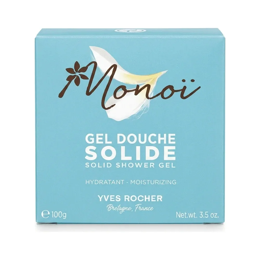 Yves Rocher – Monoi Gel Douche Solide – Hydratation Intense – 100g