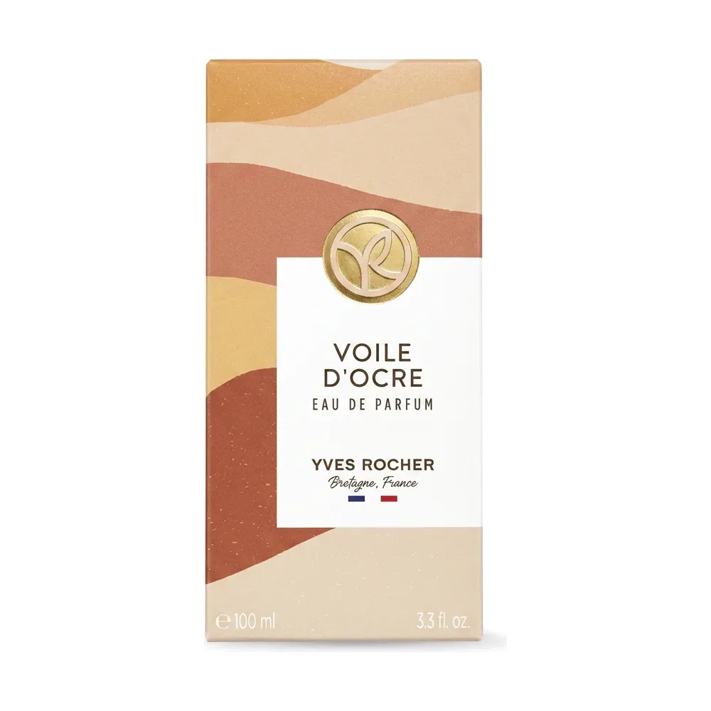 Yves Rocher – Voile d’Ocre Eau de Parfum – Sillage chaleureux et enveloppant – 100ml