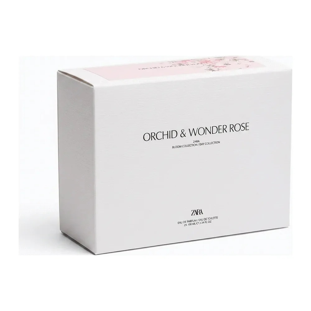 Zara – Orchid & Wonder Rose – Eau de Toilette Florale – 2x 90ml