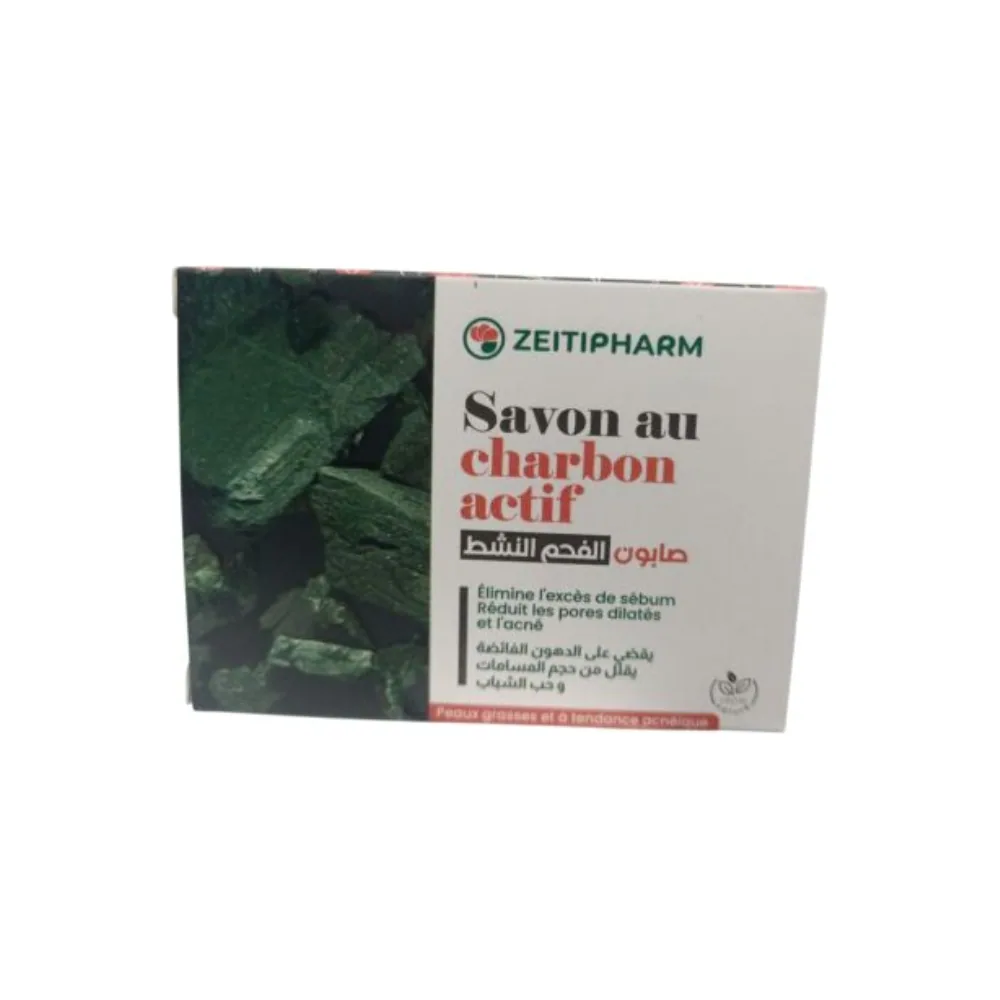 Zeitipharm Savon Au Charbon Actif
