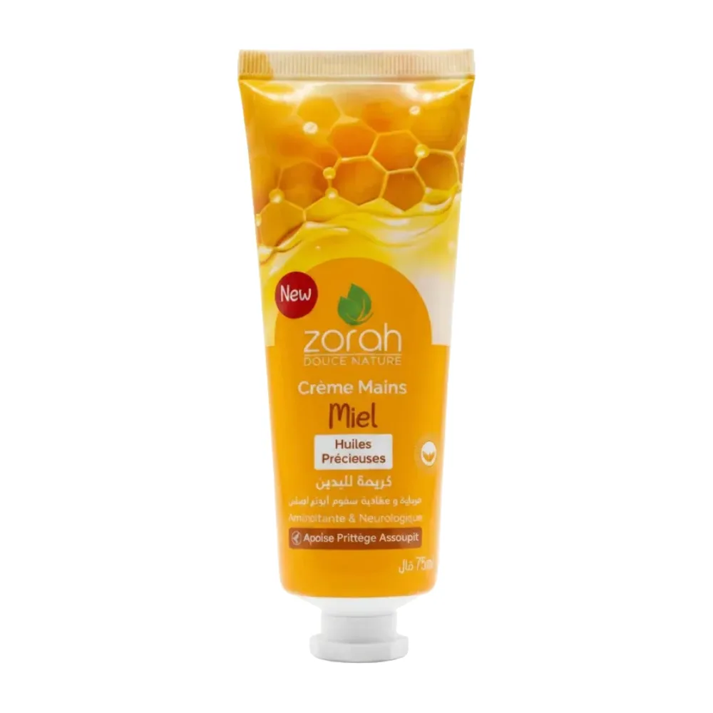 Zorah Crème Mains Miel 75ml