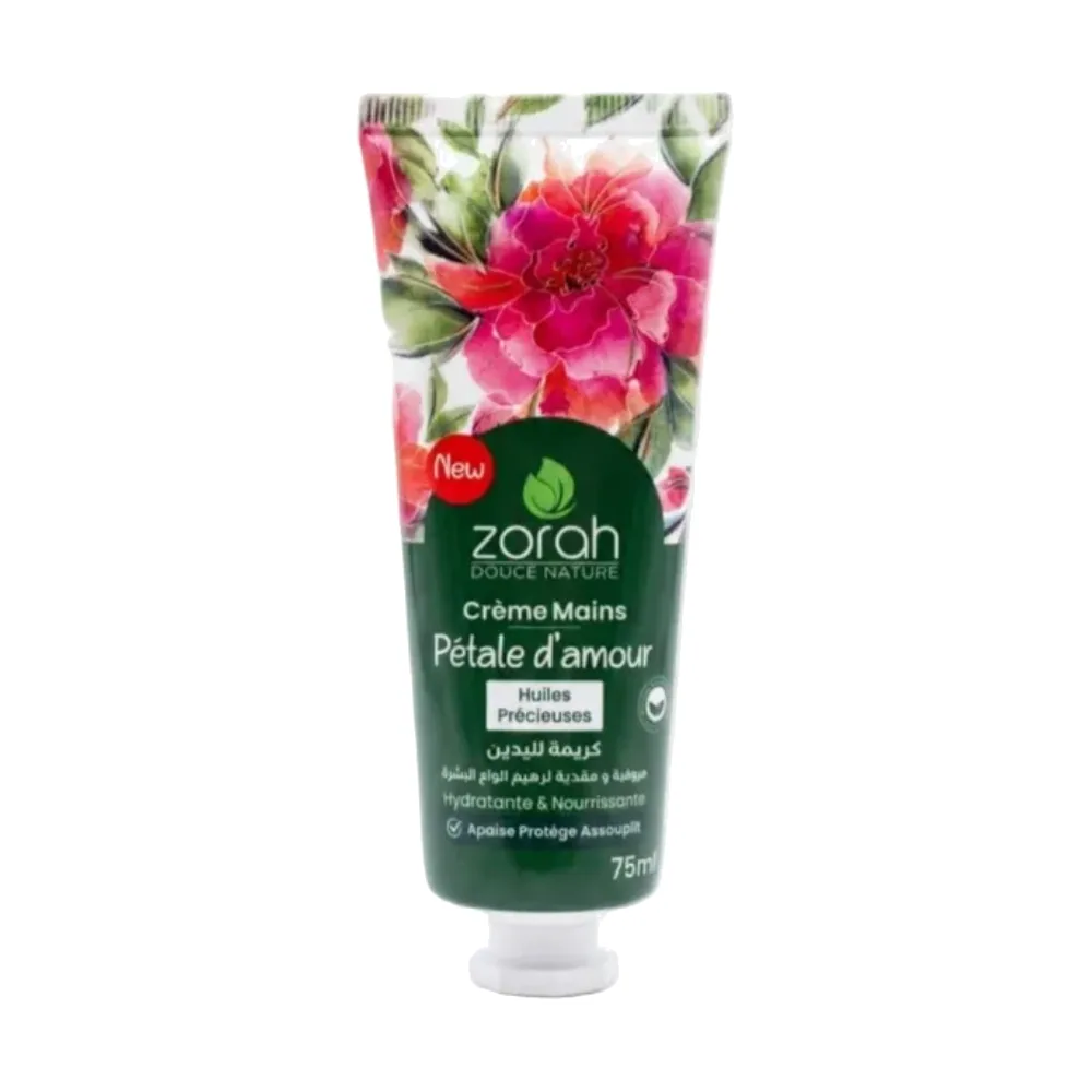 Zorah Crème Mains Petale D’Amour 75ml