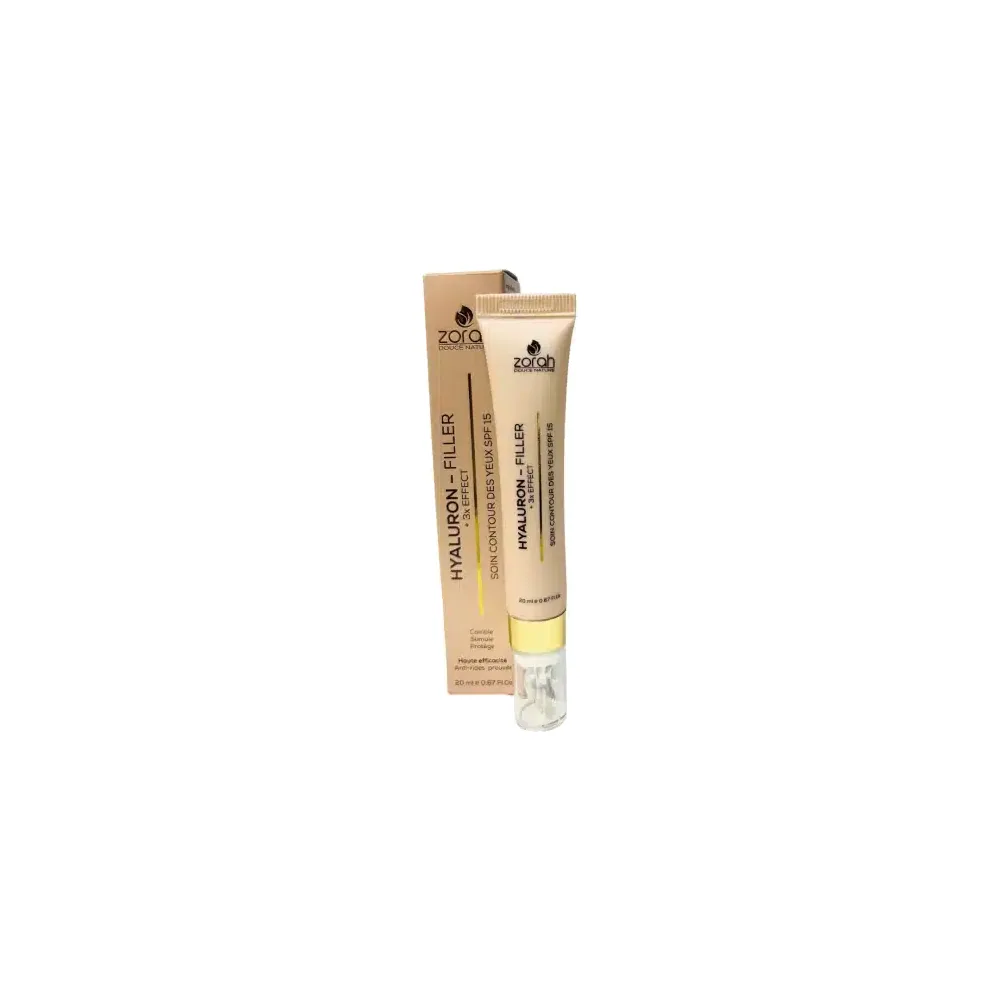 Zorah Hyaluron-filler + 3x Effect Soin Contour Des Yeux Spf 15 20ml